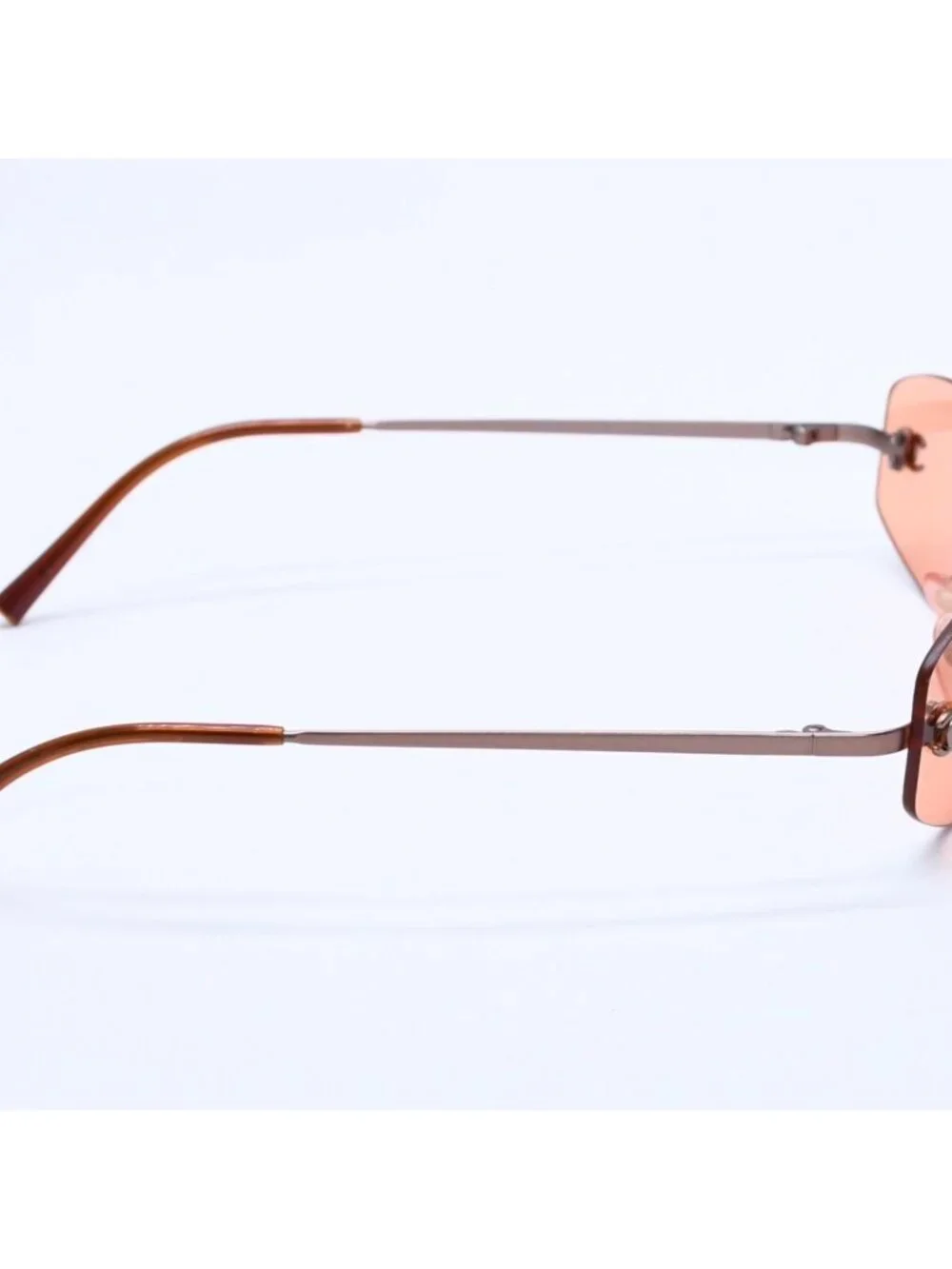 Chanel Rimless Sunglasses Eyewear 4002 CC Logo